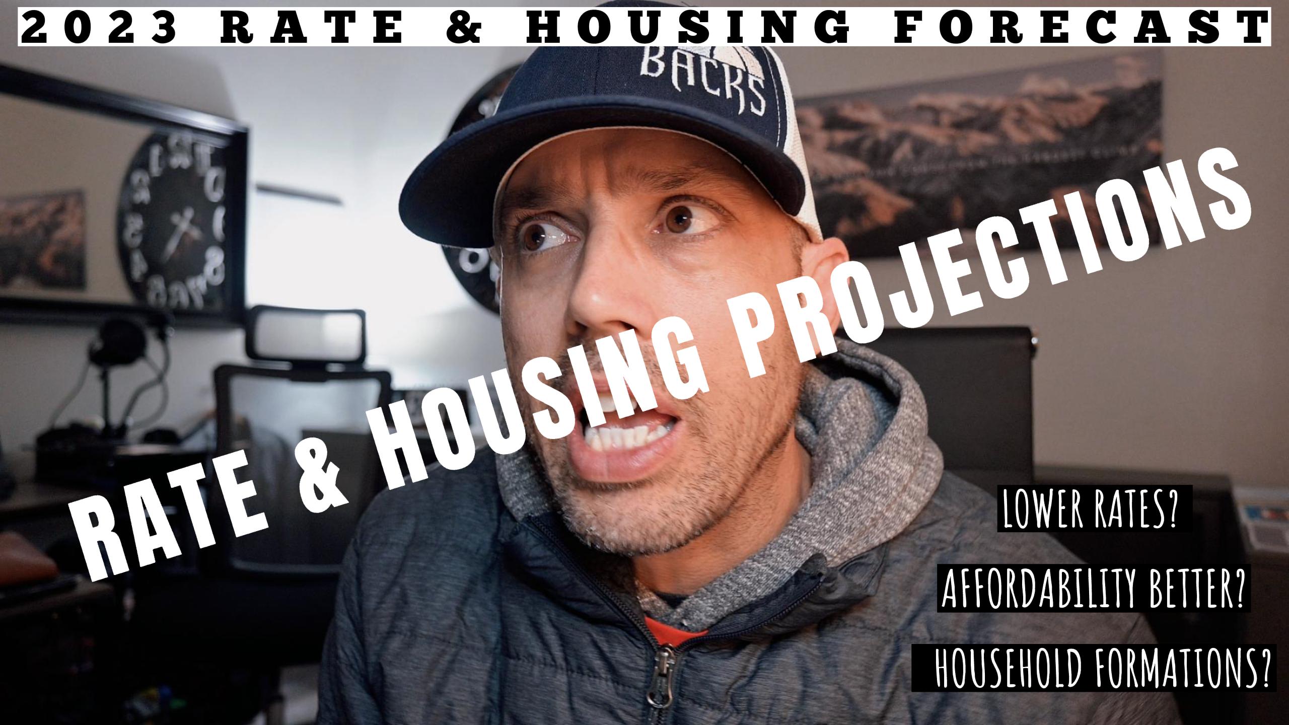 2023 MORTGAGE RATE & HOUSING FORECAST!